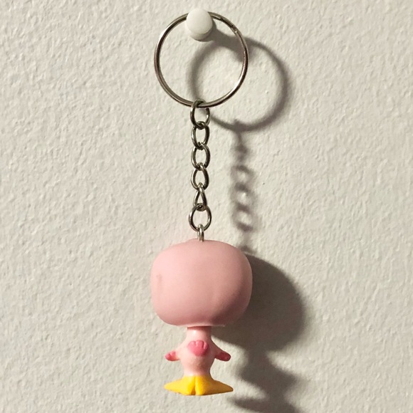 Littlest Pet Shop Pink Duck Keychain - Picture 3 of 4